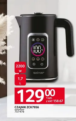 Czajnik ZCK7956 Zelmer promocja w Selgros
