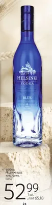 Wódka Helsinki Blue 40% promocja w Selgros
