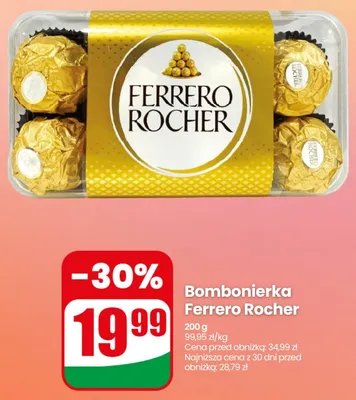 Bombonierka Ferrero Rocher promocja w Dino