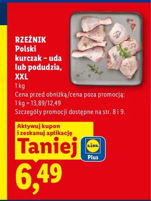 Kurczak podudzia Rzeźnik Polski XXL promocja w Lidl