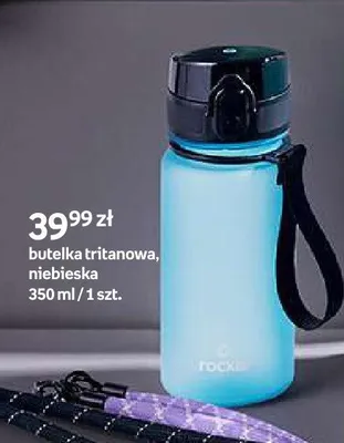 Butelka tritanowa Rockle niebieska promocja w Empik