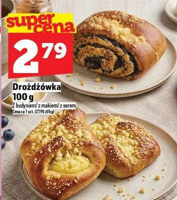 Drożdżówka promocja w TOPAZ