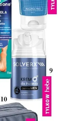 Krem do twarzy Solverx Dermo Men promocja w Hebe
