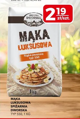 Mąka luksusowa spiżarnia dworska typ 550 promocja w Top Market