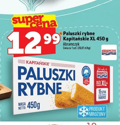 Paluszki rybne Kapitańskie XL Abramczyk promocja w TOPAZ