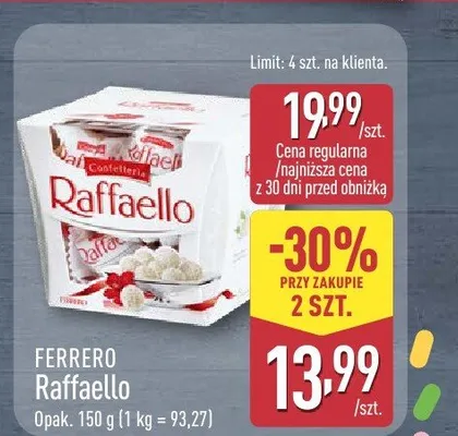 Raffaello FERRERO promocja w Aldi