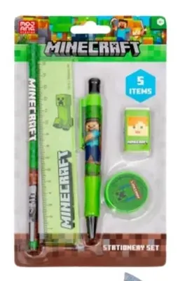 Zestaw piśmienniczy Minecraft promocja w Smyk