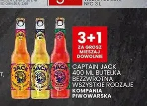 Piwo Captain Jack Exotic promocja w Wafelek