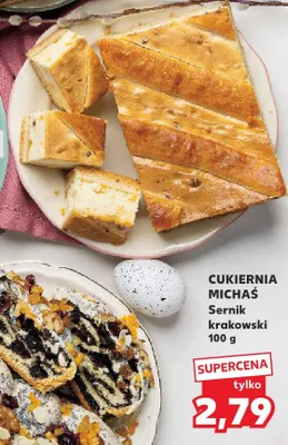 Sernik krakowski promocja w Kaufland