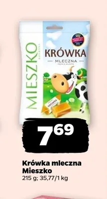 Krówka mleczna Mieszko promocja w Netto