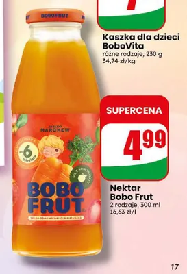 Nektar Bobo Frut promocja w Dino