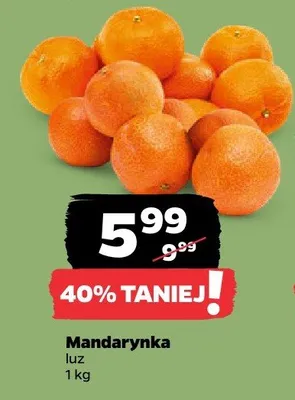 Mandarynki na sok promocja w Netto