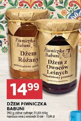 Dżem z owoców leśnych promocja w Stokrotka