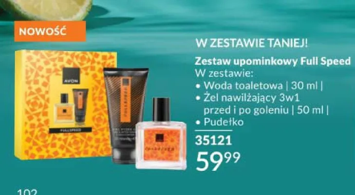 Zestaw upominkowy Avon Full Speed promocja w AVON