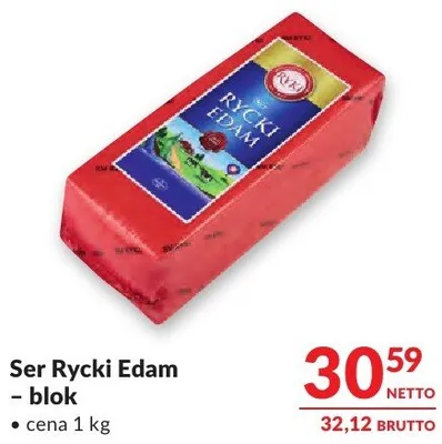 Ser Rycki Edam - blok promocja w Makro