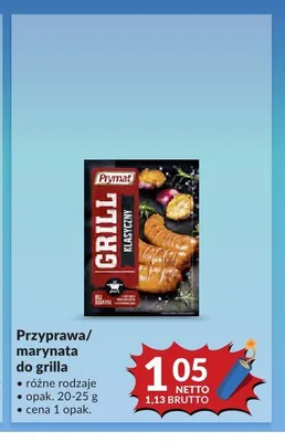 Przyprawa do grilla klasyczny Prymat promocja w Makro
