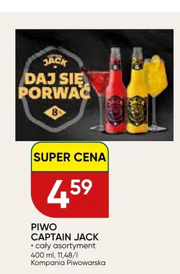 Piwo smakowe Captain Jack Cuba Libre promocja w Chata Polska