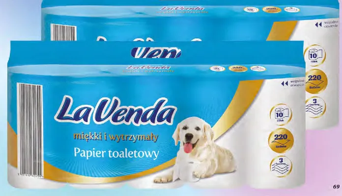 Papier toaletowy miękki i wytrzymały promocja w Dino