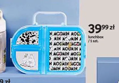 Lunchbox Moomin niebieski promocja w Empik