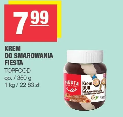 Krem do smarowania Fiesta promocja w SPAR