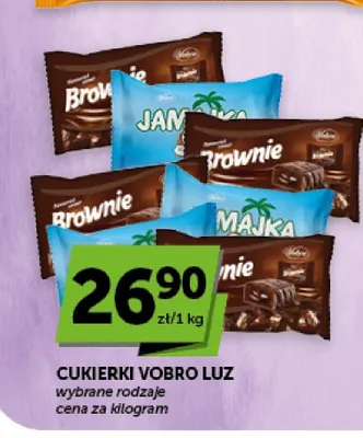 Cukierki Vobro luz Brownie promocja w ABC
