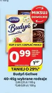 Budyń śmietankowy Gellwe promocja w Delfin
