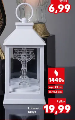 Latarnia Krzyż promocja w Kaufland