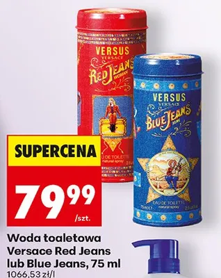 Woda toaletowa Red Jeans promocja w Biedronka