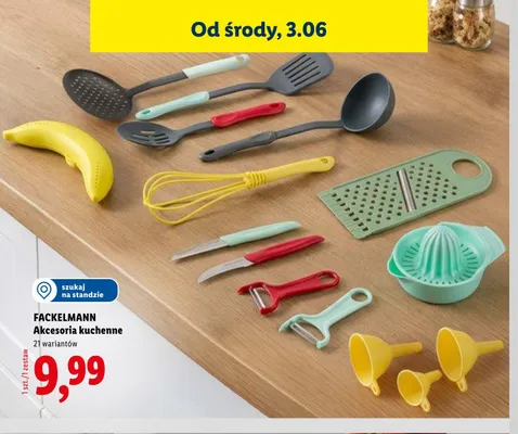 Akcesoria kuchenne FACKELMANN promocja w Lidl