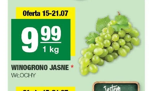 Winogrono jasne promocja w SPAR