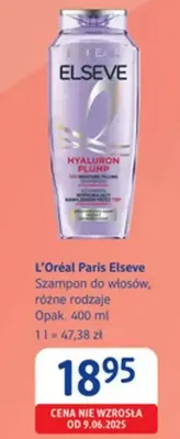 Szampon do włosów, różne rodzaje promocja w Drogerie DM