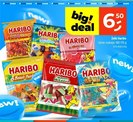 Żelki Haribo Hai-Wai Sauer promocja w Dealz
