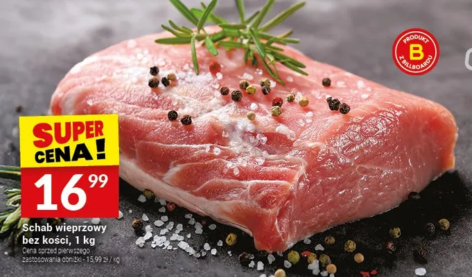 Schab wieprzowy bez kości promocja w Twój Market