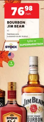 Bourbon Jim Beam promocja w Stokrotka