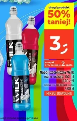 Napój izotoniczny Rodowita Wilk czerwony promocja w Dealz