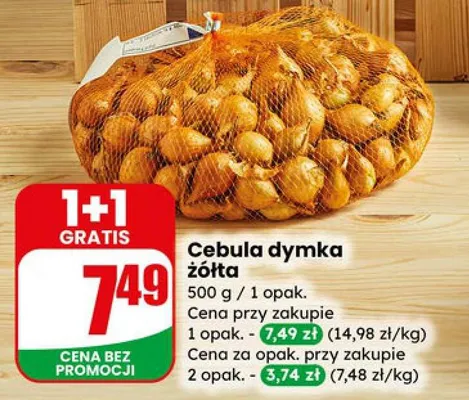 Cebula dymka żółta promocja w Dino