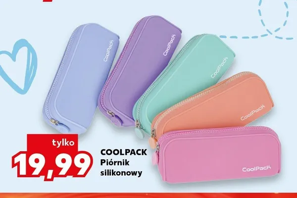 Piórnik silikonowy Coolpack promocja w Kaufland