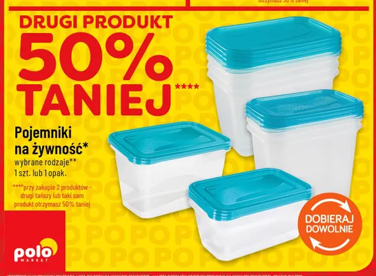 Pojemniki na żywność promocja w POLOmarket