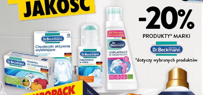 Odplamiacz ze szczoteczką Dr. Beckmann promocja w Intermarche