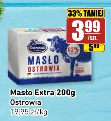 Masło Extra Ostrowia promocja w API Market