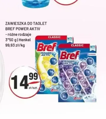 Zawieszka do WC Bref Power Aktiv Lavender promocja w Sedal