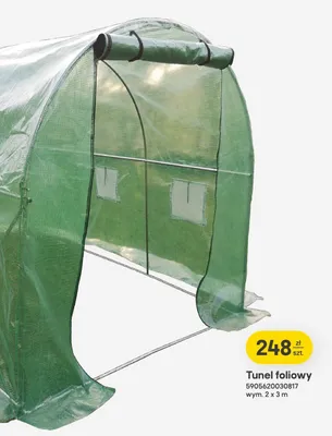 Tunel foliowy promocja w Castorama