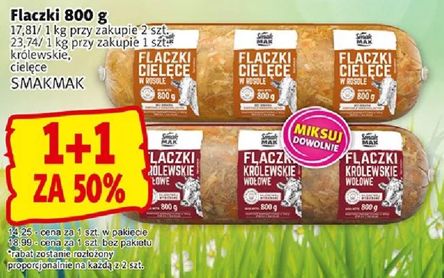 Flaczki 800g promocja w Prim Market