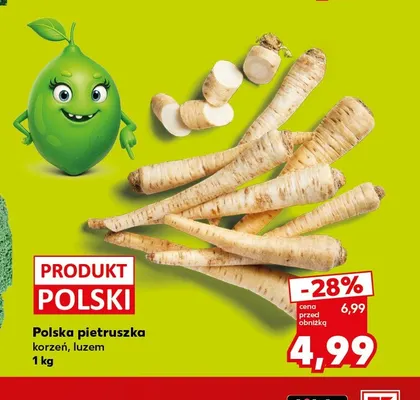 Pietruszka korzeń polska promocja w Kaufland
