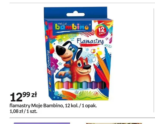 Flamastry Moje Bambino promocja w Empik