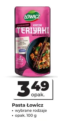 Pasta do smażenia Łowicz Teriyaki promocja w Odido