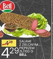 Salami z serem pieprz i papryka promocja w Wafelek