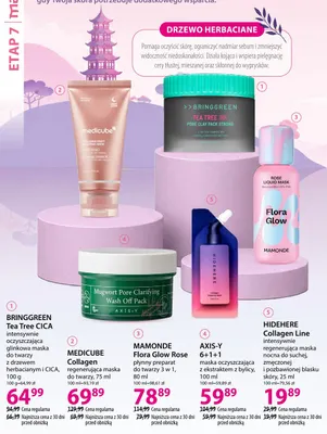Collagen Line intensywnie regenerująca maska nocna do suchej zmęczonej i pozbawionej blasku skóry Hidehere promocja w Hebe