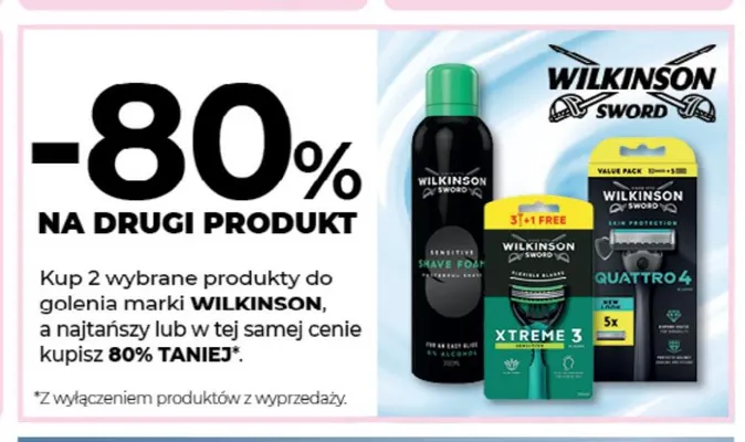 Wybrane produkty do golenia Wilkinson Sword promocja w Drogerie Jawa