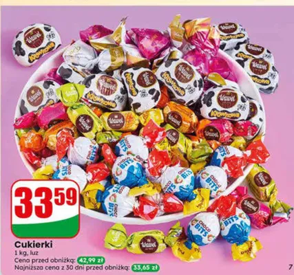Cukierki Wawel luz promocja w Dino